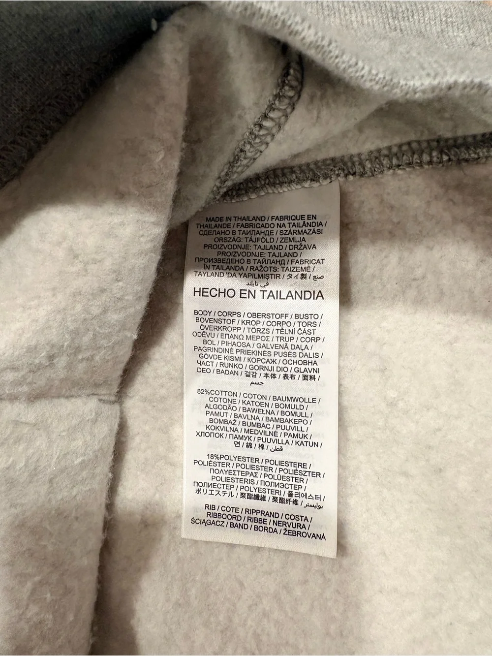 Nike Philadelphia Eagles 2024 NFC Champions Super Bowl LIX Hoodie 3XL Gray